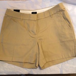 J.Crew 5” NEW Chino Shorts Sz. 6